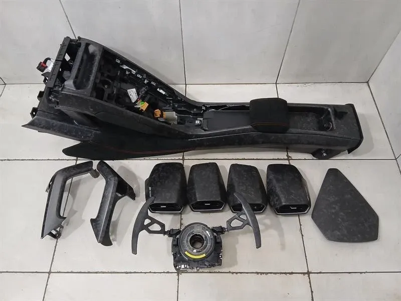 OEM LAMBORGHINI HURACAN PERFORMANTE FORGED CARBON INTERIOR COVER SET 4T0858189C