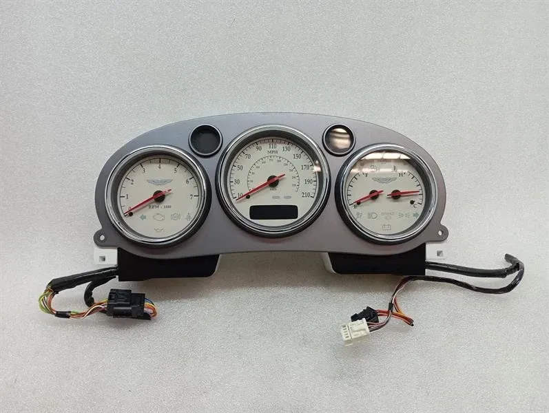 Aston Martin Vanquish S 04-07 V12 Instrument Cluster 4R12-370202-AA Speedometer