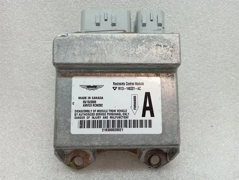 Aston Martin Vanquish S 04-07 V12 Safety ECU 1R13-14B321-AC Air Control Unit SRS