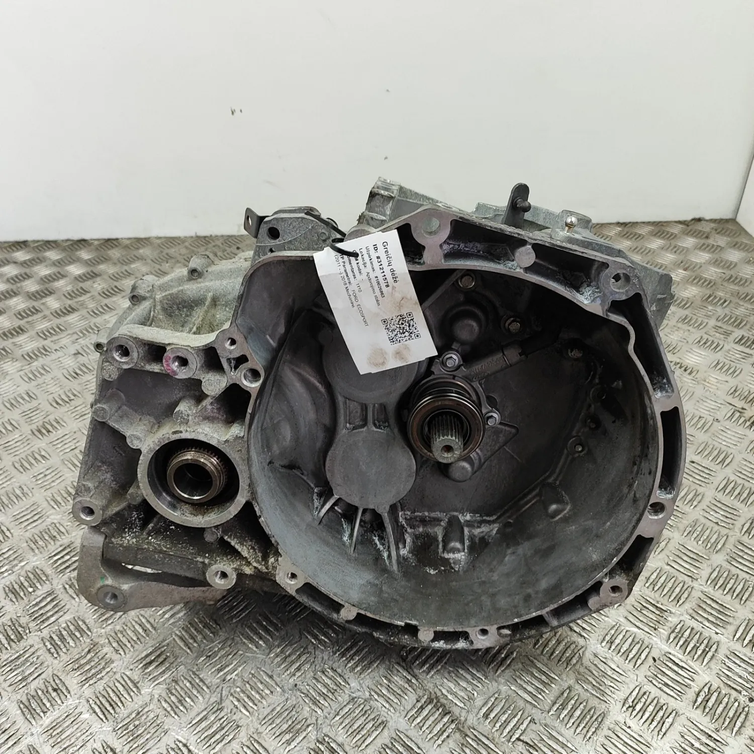 FORD ECOSPORT 6 Speed Manual Gearbox 2189469 2018 31211578