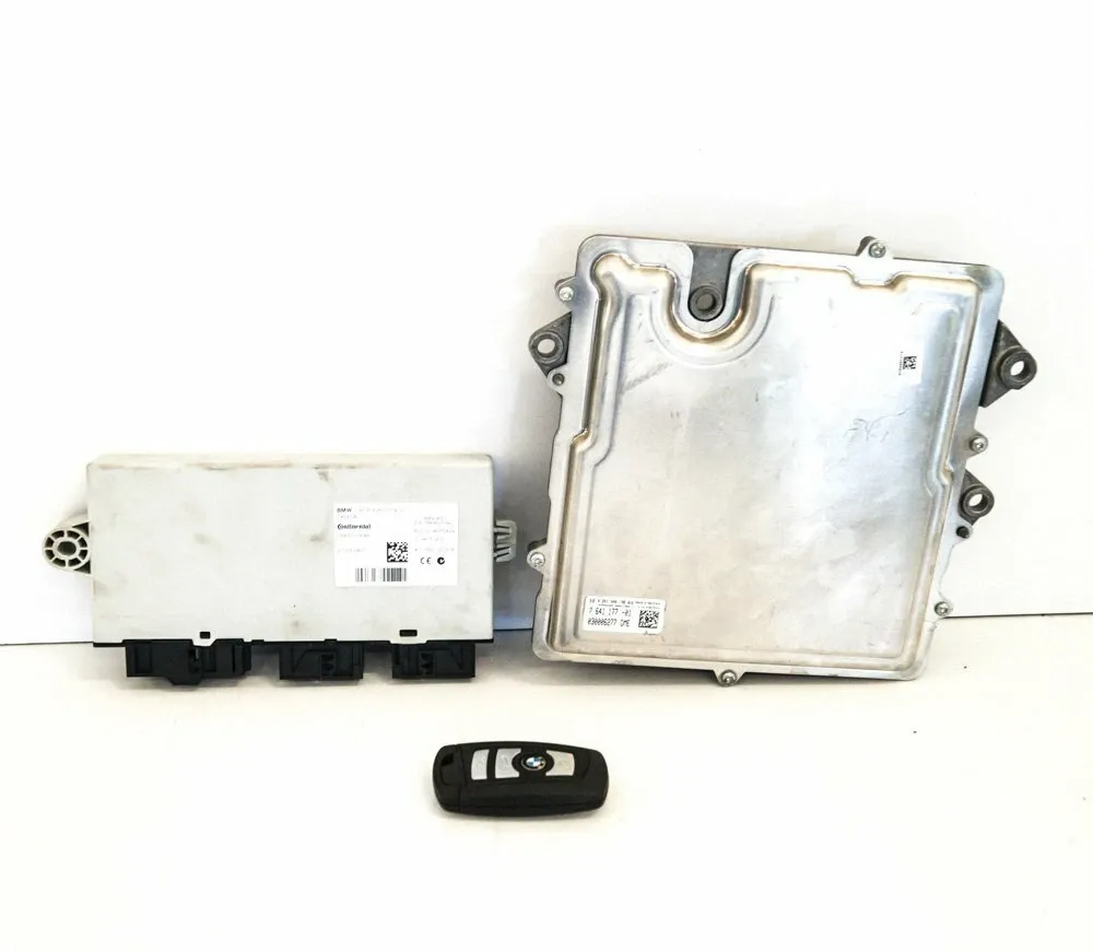 BMW 5 F10 Engine ECU Set 7641177 9265111 5WK50520EBR 3 Hybrid 250kw 2012