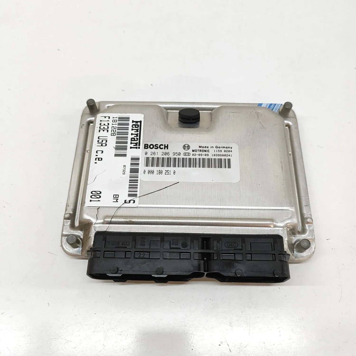 FERRARI 575M MARANELLO Engine Control Unit 180251 5.5 Petrol 357kW 2003 31319050