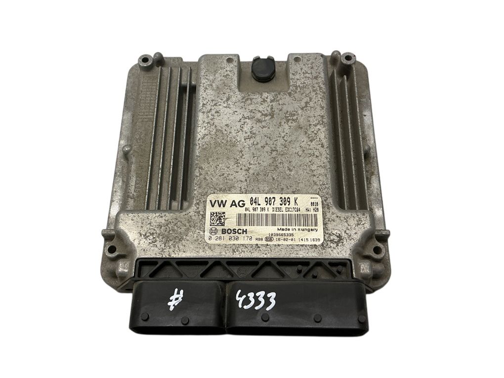 04L907309K 0281030170 Engine Control Unit / module (ECU) VW CADDY IV (SA) (2015-2021)