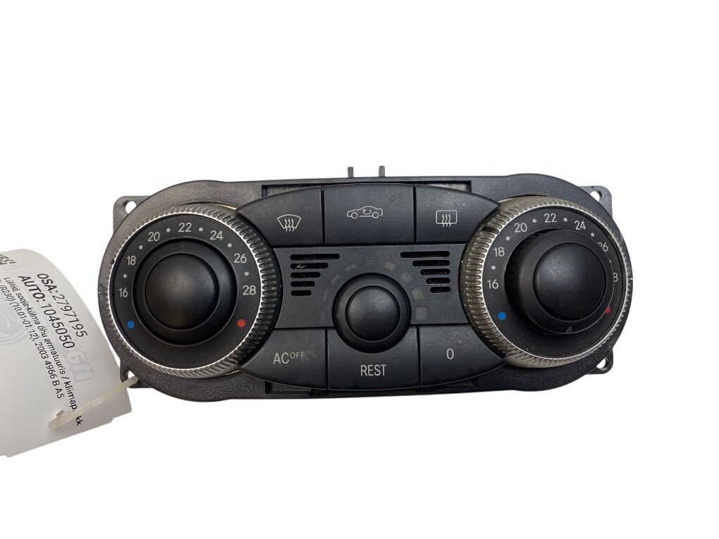 A2308301285 Heater control panel MERCEDES-BENZ SL-CLASS (R230) (2001-2012)