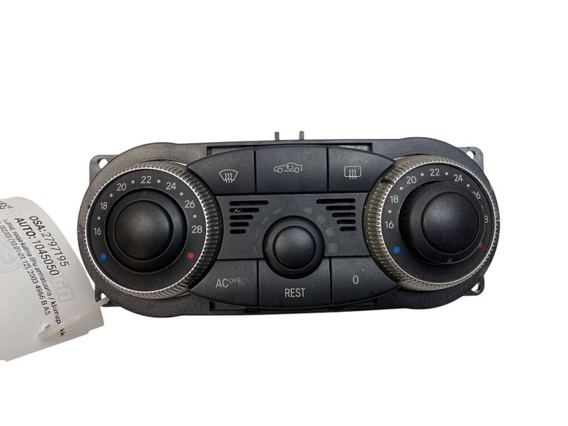 A2308301285 Heater control panel MERCEDES-BENZ SL-CLASS (R230) (2001-2012)