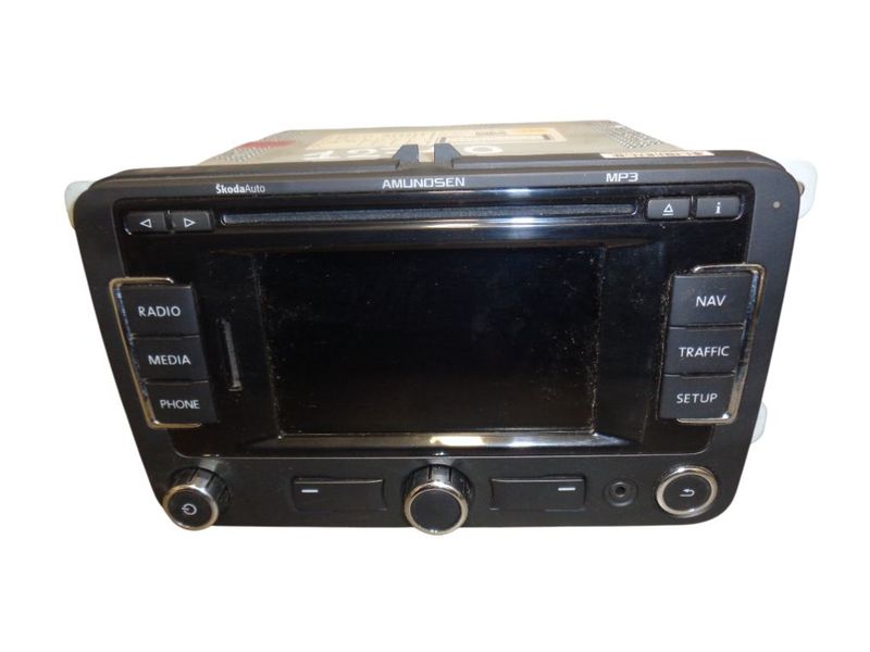 3T0035191 Radio SKODA SUPERB II (3T4, 3T5) (2008-2015)