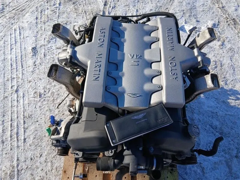 05-07 520HP ASTON MARTIN 5.9 VANQUISH S ENGINE MOTOR V12 AM06 1R12140765AD