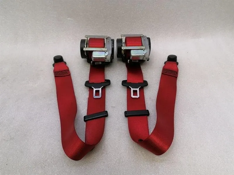 Porsche Cayman 981 GT4 front seat belt 98180303303 N13 red seat belt belt