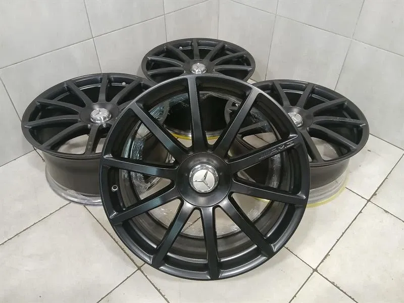 Mercedes CL W217 Alloy Wheel Set A2224010600 AMG Rims Set W222 S63 AMG