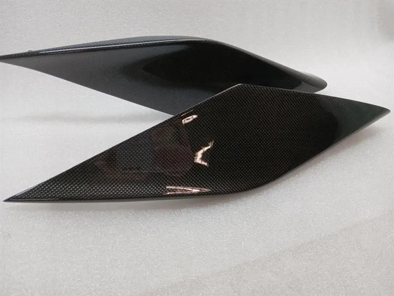 FERRARI F8 F142MFL 891163 891184 CARBON FIBRE LATERAL WING COVER SET AIR INTAKE