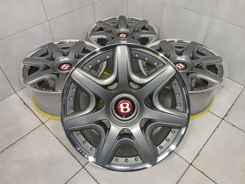 20 Bentley Continental GT W12 Alloy Wheel Set 3W0601025AM Rims Set 9J ET41
