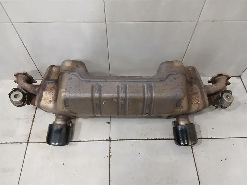 Porsche Cayman 718 GT4 exhaust silencer 982251053F exhaust silencer
