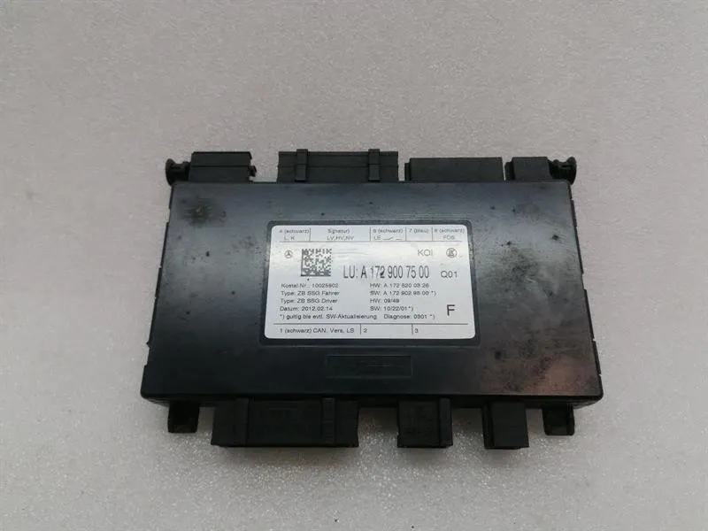 Mercedes CLS W218 seat control module A1729007500 seat control unit
