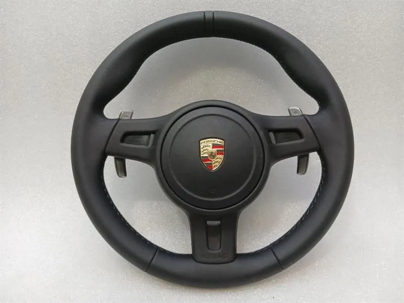 Porsche 911 991 997 Steering Wheel 99734780392 Full Leather Launch + Sport