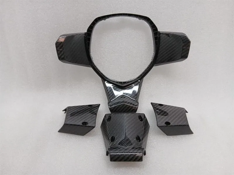 Lamborghini Cover 470419093B Carbon Gloss AVENTADOR Fairing Steering Trim