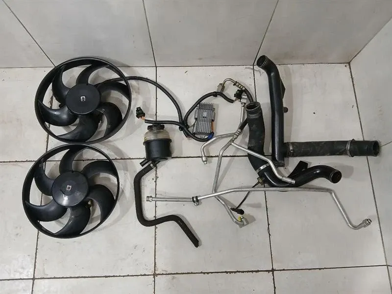 Aston Martin Vanquish S 04-07 V12 Radiator Parts 4G43-8C342-AC Radiator Package Parts