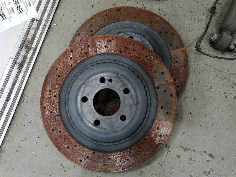Mercedes CL W217 brake disc rear A2224200772 brake disc rear A2224231500