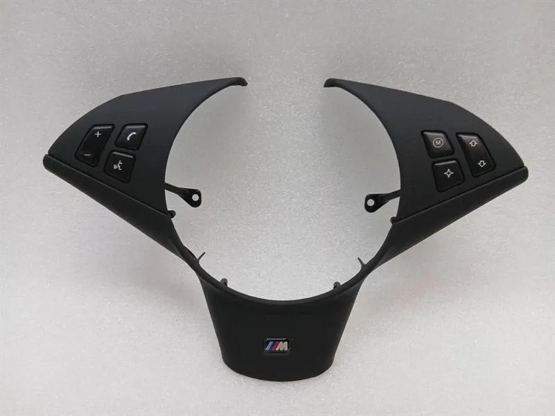 BMW 5 E60 E61 M5 Steering Cover Trim 6023391 Steering Wheel Trim FULL LEATHER