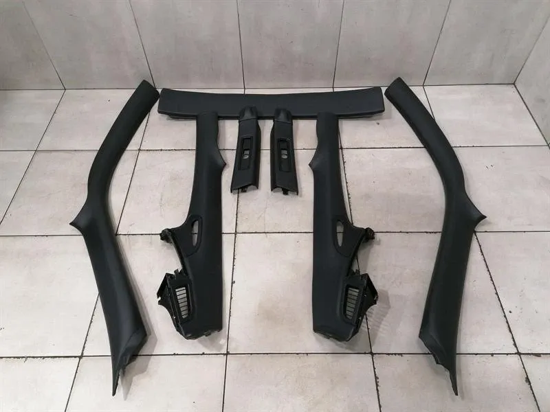 Porsche 911 996 A/B Post Cover 99655518703 G10 Metropol Blue Leather Trim