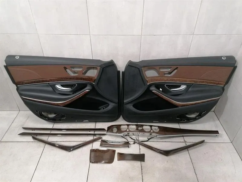 Mercedes S-Class W222 Door Card + Veneer Set A2227207500 Door Trim Set