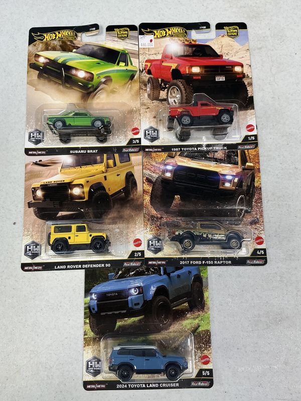 Hw car culture 5packs set off road 2025