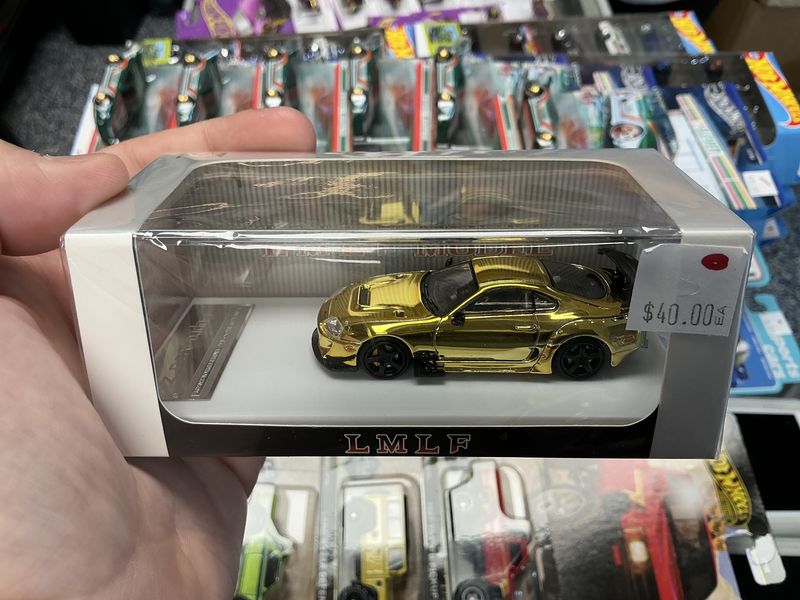 Toyota supra A80 Z Chrome gold