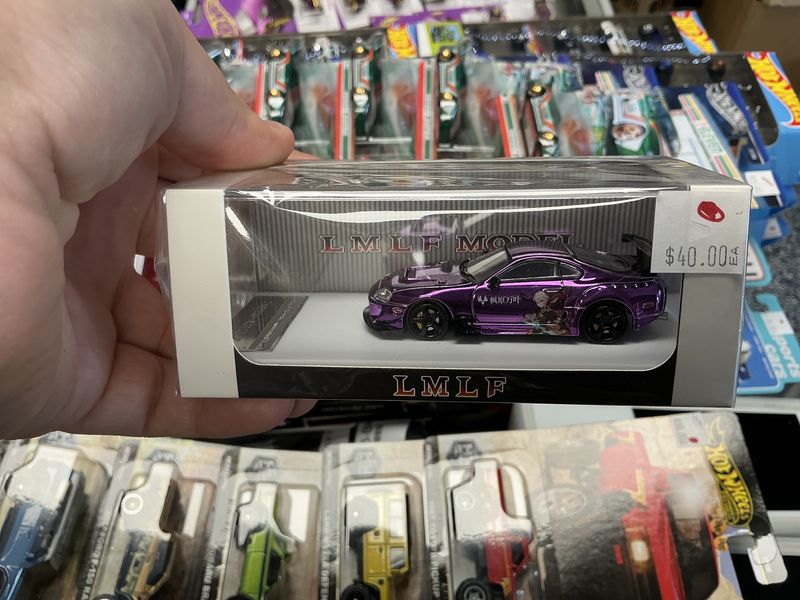 Toyota supra A80 Z chrome purple