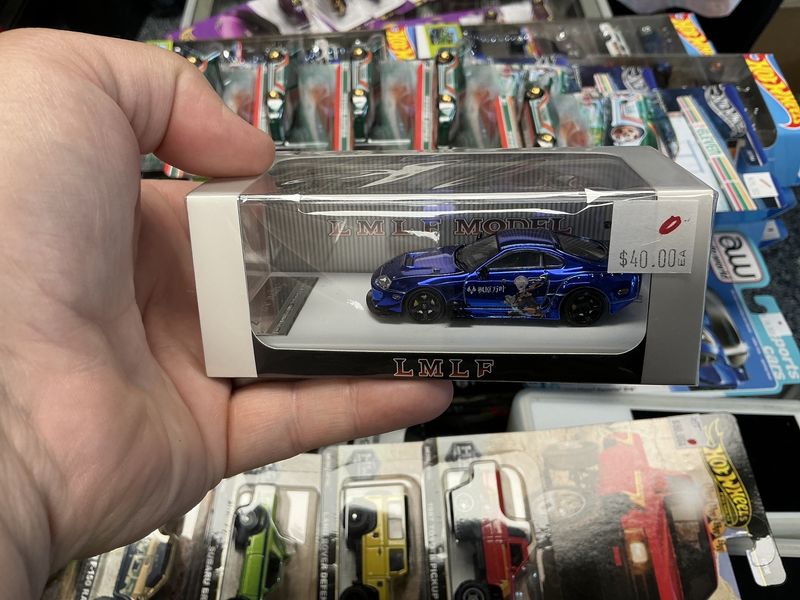 Toyota supra A80 Z chrome blue