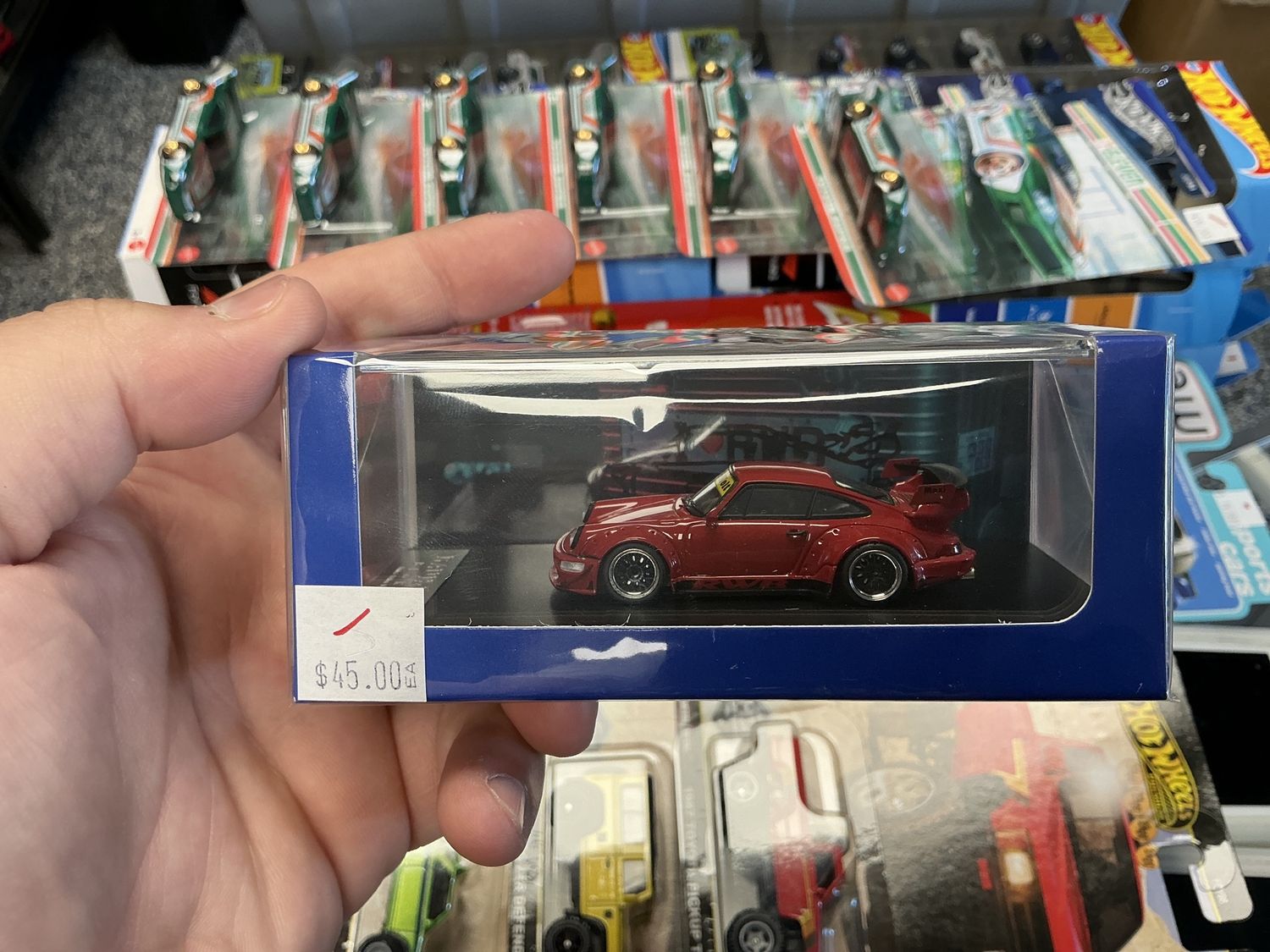 RWB Porsche red