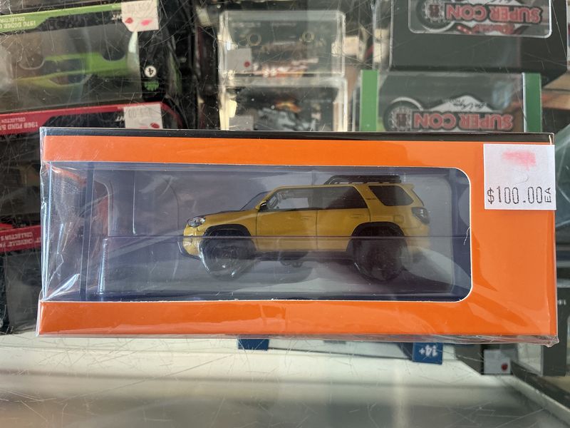 Toyota 4 runner yellow