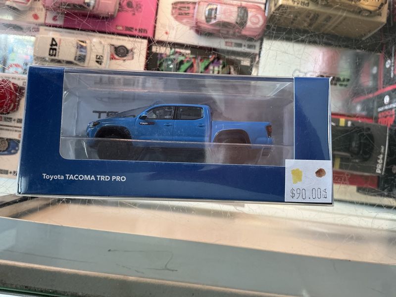 Toyota Tacoma trd pro blue
