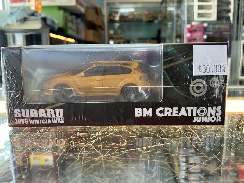 2009 Subaru Impreza WRX yellow