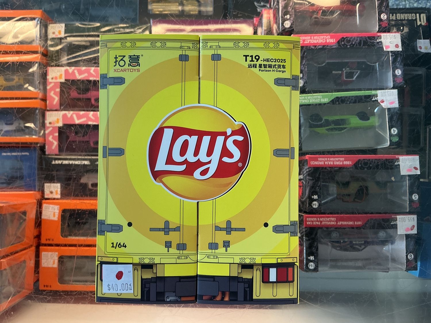 Lays delivery truck