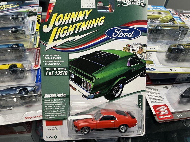 1970 ford mustang Mach 1 red