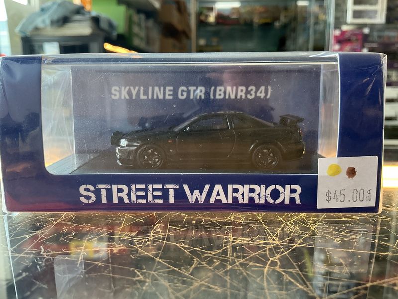 Nissan skyline r34 z tune black