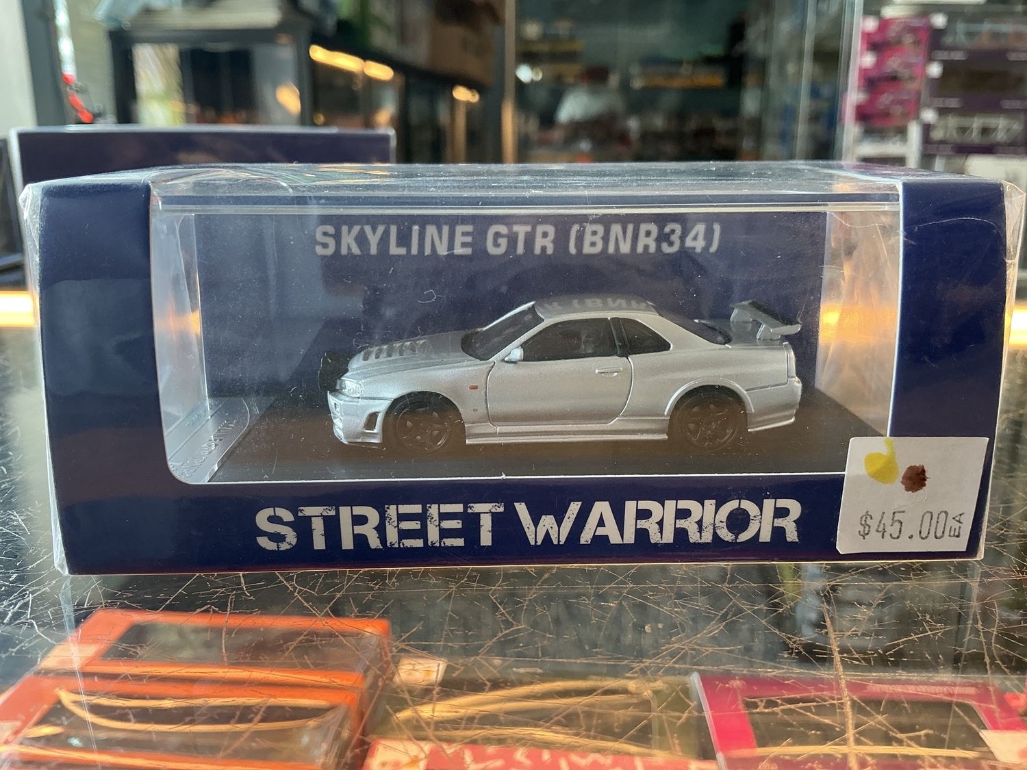 Nissan skyline r34 z tune silver
