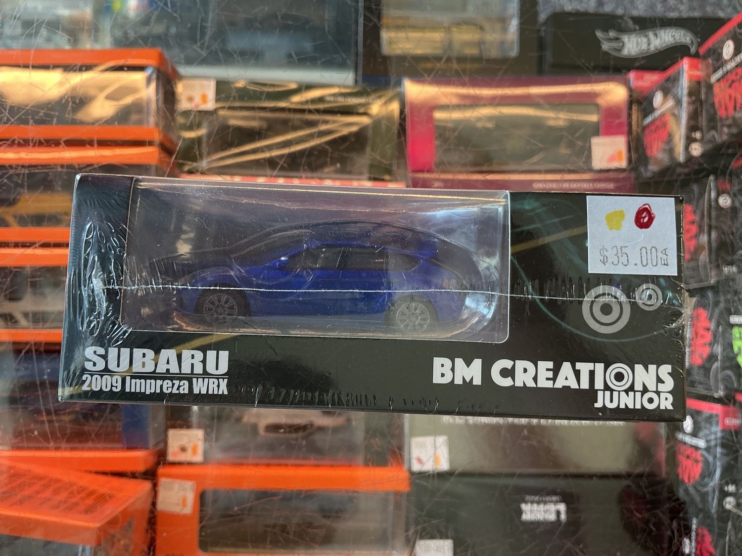 2009 Subaru Impreza WRX blue