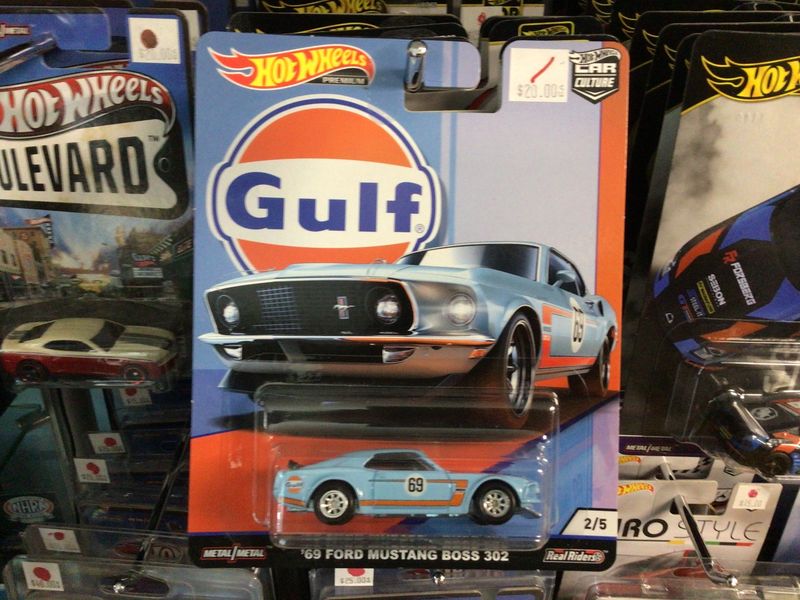 1969 ford mustang boss 302 gulf