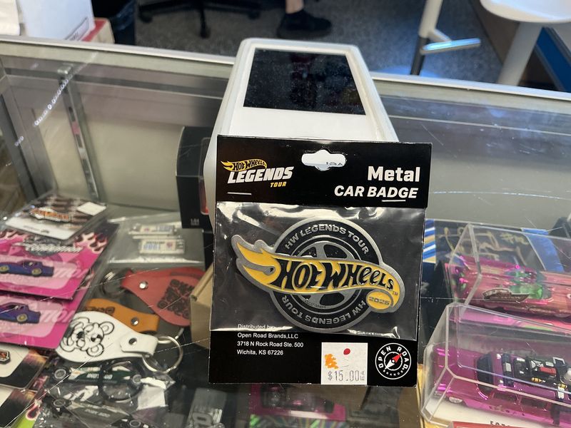 Metal car badge