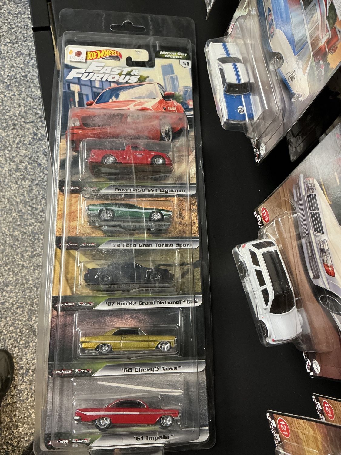 Fast &amp; furious motor city muscle 5 pack