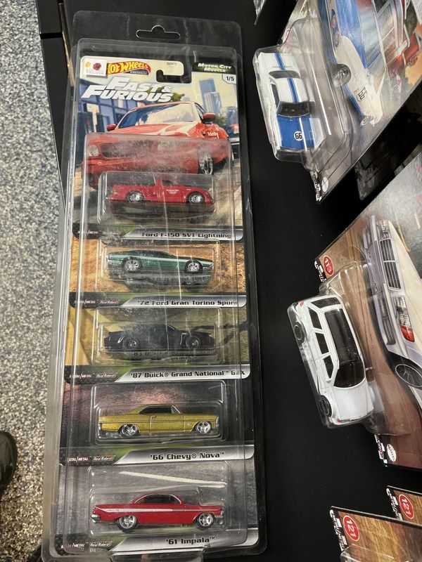 Fast &amp; furious motor city muscle 5 pack