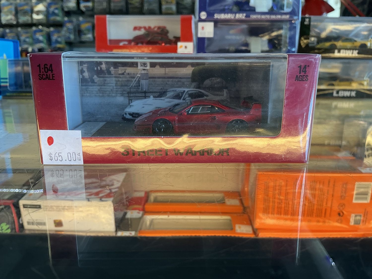 Ferrari f40 LBWK red