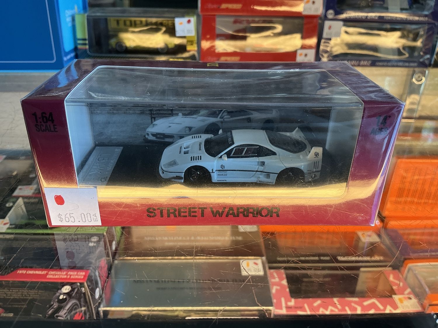 Ferrari F40 LBWK white