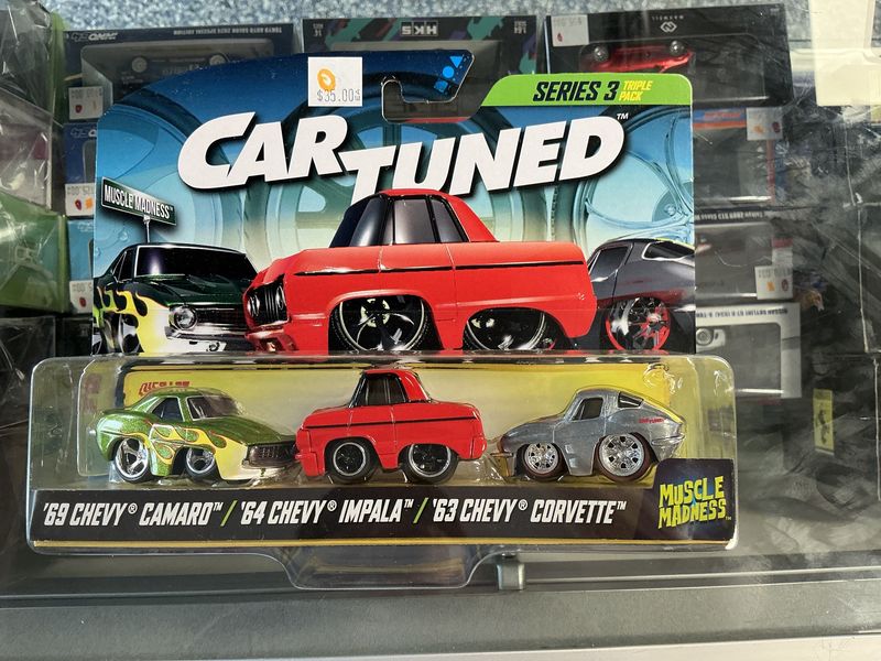 Car tuned 3 pack chevys