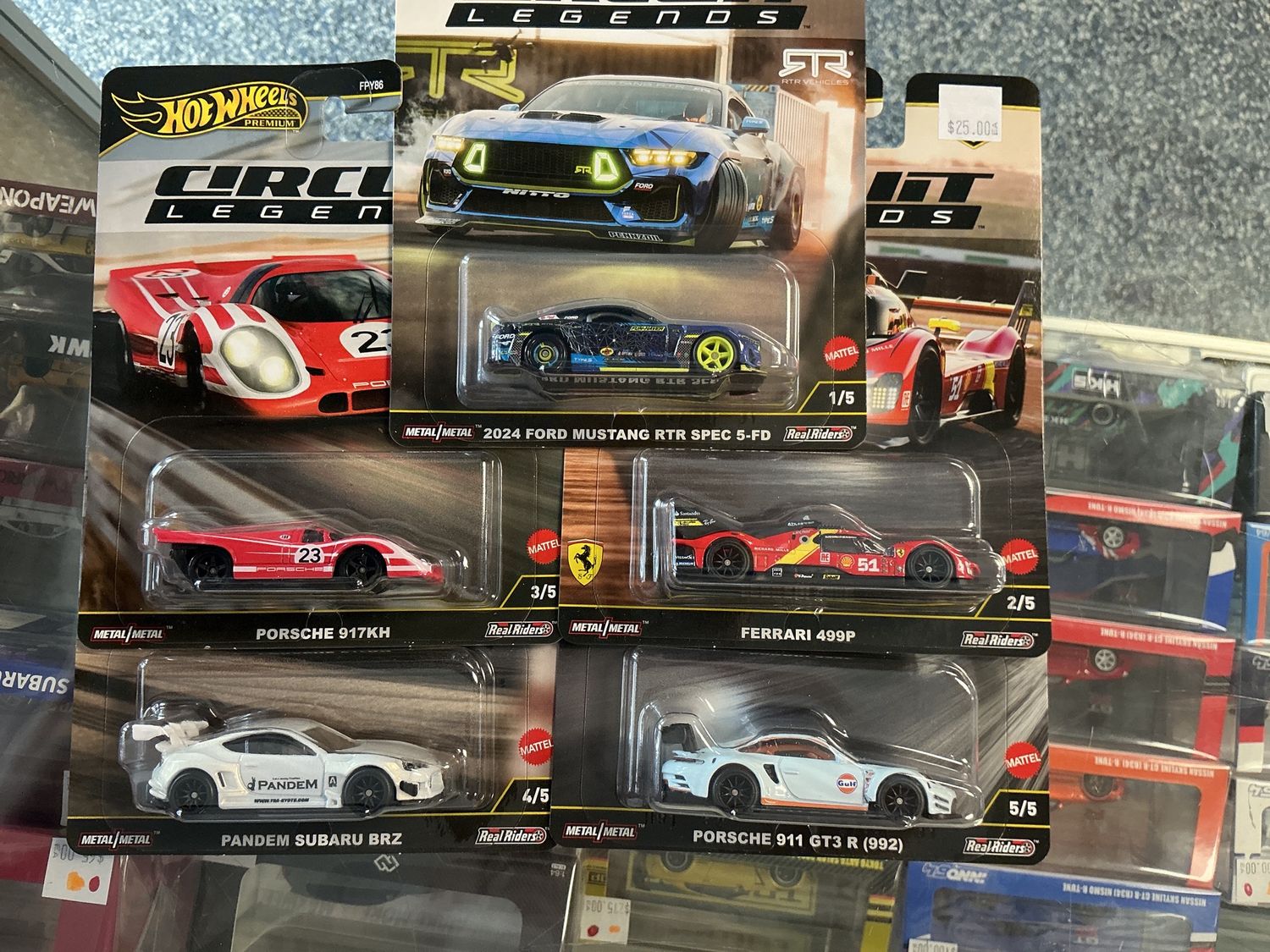 Circuit legends 5 pack