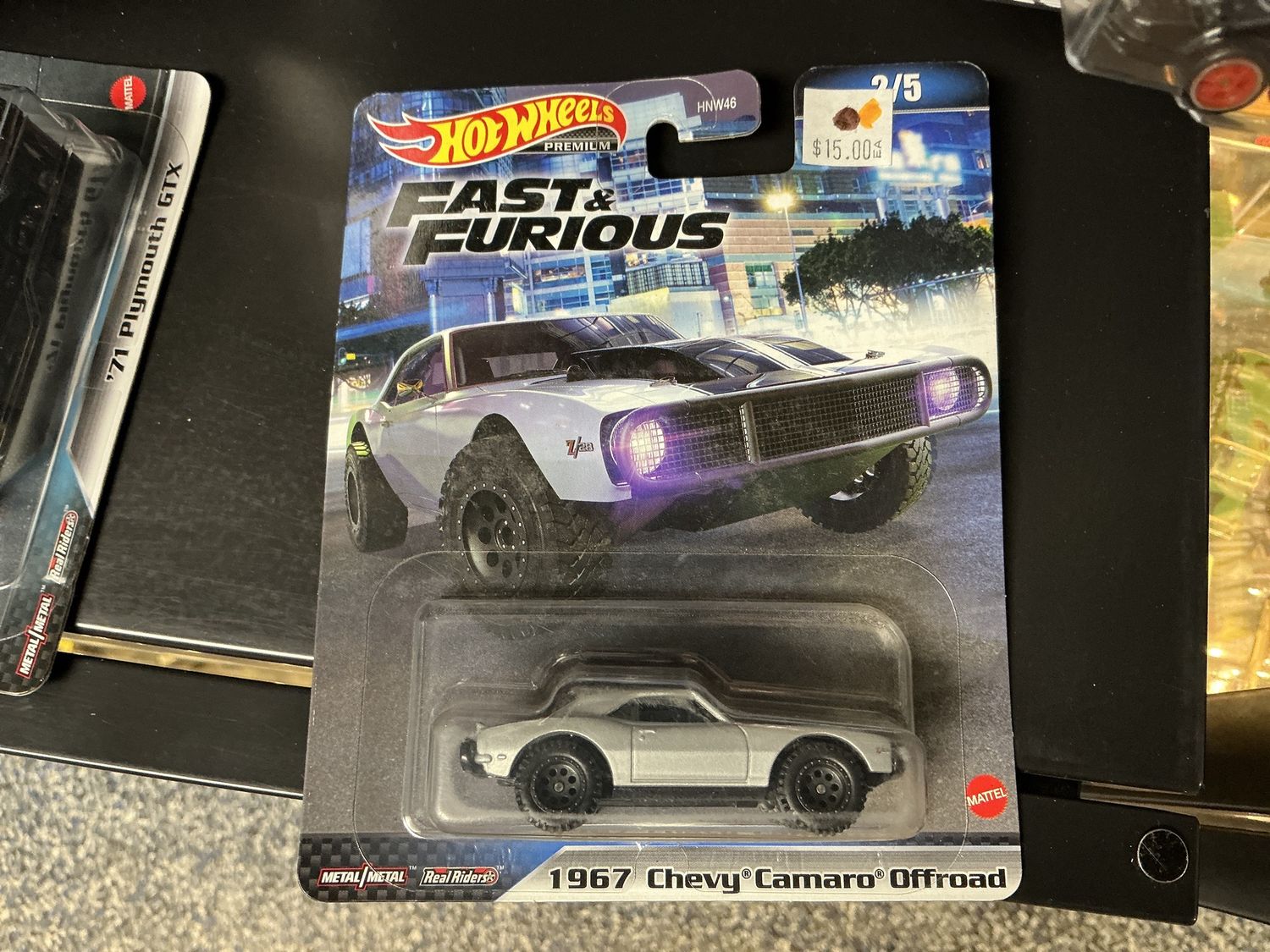 Fast 1967 Chevy Camaro offroad