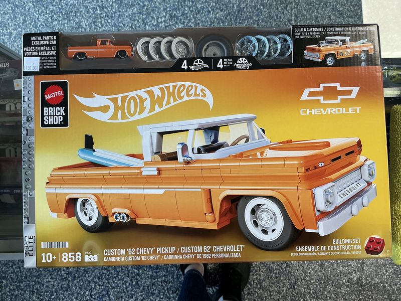 1962 custom Chevy pick up brick shop