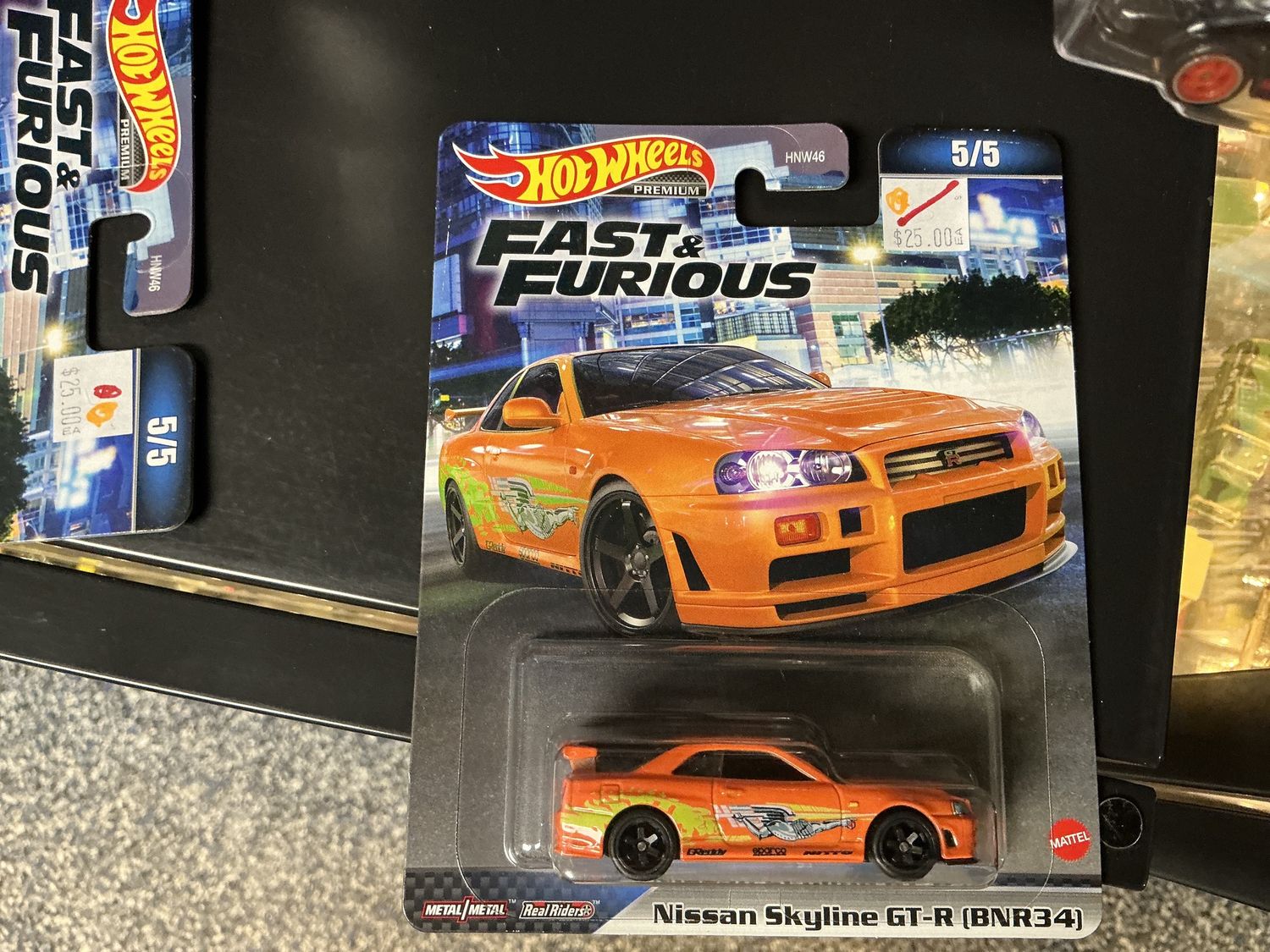 Fast Nissan skyline gtr orange