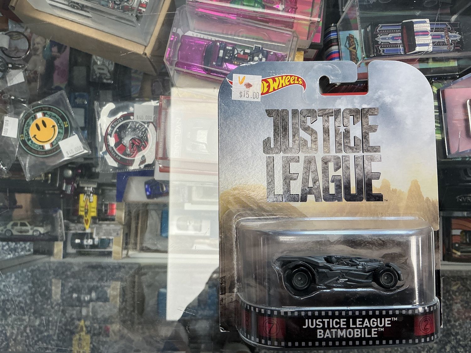 Justice league batmobile