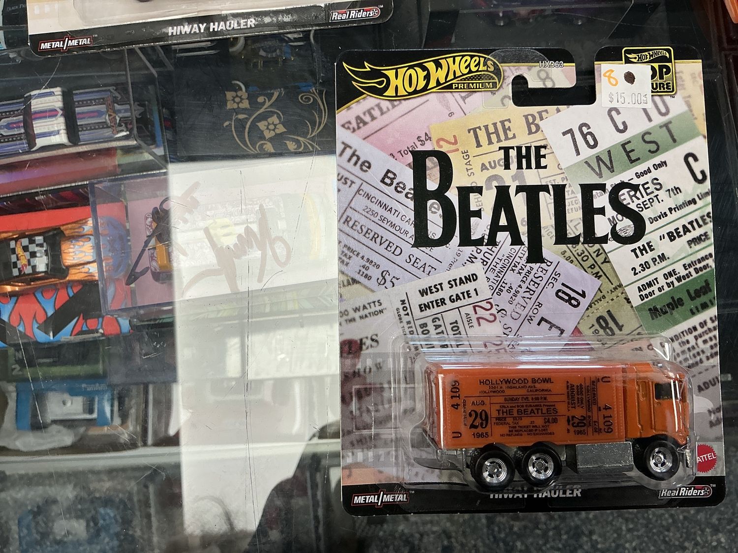 The Beatles hi way hauler orange